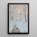 Lueur d'hiver - Walter Launt Palmer — quadro incorniciato alla parete