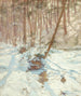 Ruisseau d'hiver - Walter Launt Palmer — vista dell’opera