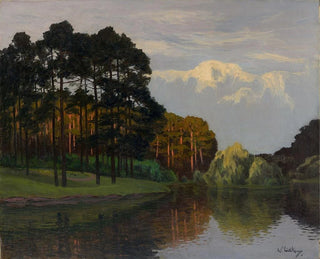 Lac Hubertus nel Grunewald - Walter Leistikow — vista dell’opera