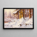 Inverno II - Walter Moras — quadro incorniciato alla parete
