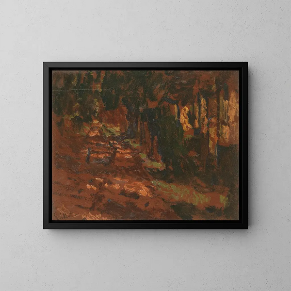 Envermeu - Walter Richard Sickert — quadro incorniciato alla parete