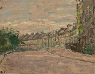 Crescent Lansdown a Bath - Walter Richard Sickert — vista dell’opera