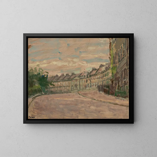 Crescent Lansdown a Bath - Walter Richard Sickert — quadro incorniciato alla parete