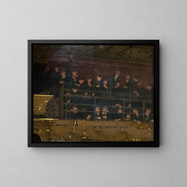 Galerie des Noctes Ambrosionae du Vieux Moghol - Walter Richard Sickert — quadro incorniciato alla parete