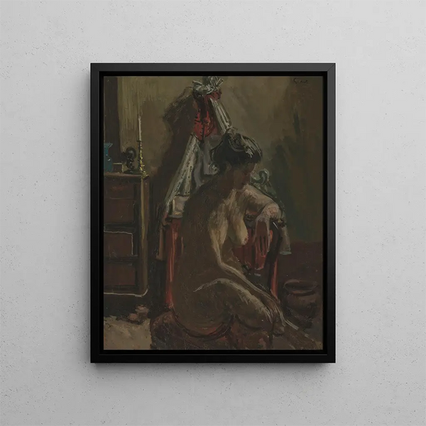 Walter Richard Sickert - The Beribboned Washstand.webp
