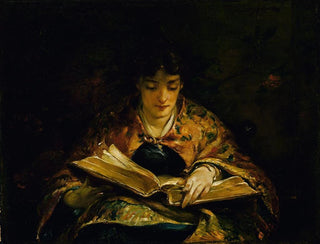 Tra i poeti antichi - Walter Shirlaw — vista dell’opera