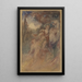 Sans titre - Walter Shirlaw — quadro incorniciato alla parete