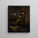 Ragazzo che legge - Walter Stuempfig — quadro incorniciato alla parete