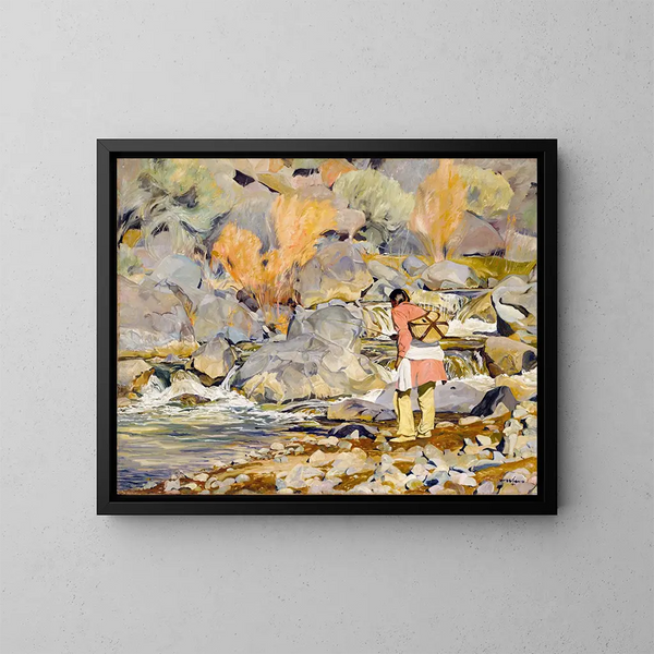 Dopo di loro - Walter Ufer — quadro incorniciato alla parete