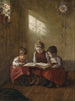 Una lettura appassionante - Walther Firle — vista dell’opera