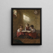 Una lettura appassionante - Walther Firle — quadro incorniciato alla parete