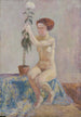 Nu avec pot de fleurs - Walther Gamerith — vista dell’opera