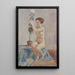 Nu avec pot de fleurs - Walther Gamerith — quadro incorniciato alla parete