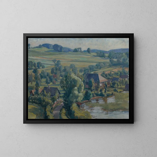 Walther Gamerith - Atterseelandschaft bei Unterbuchberg.webp