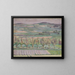 Paesaggio boscoso - Walther Gamerith — quadro incorniciato alla parete