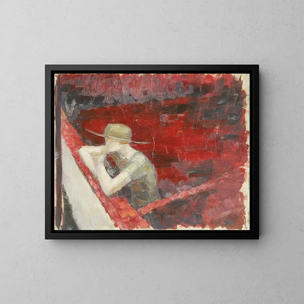 Dame au mur - Walther Gamerith — quadro incorniciato alla parete