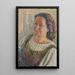Dame in costume tradizionale - Walther Gamerith — quadro incorniciato alla parete