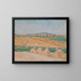 Tempo della mietitura - Walther Gamerith — quadro incorniciato alla parete