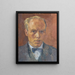 Premier autoritratto - Walther Gamerith — quadro incorniciato alla parete