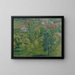 Primavera sul bordo dell'Attersee - Walther Gamerith — quadro incorniciato alla parete