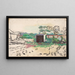 Giardinaggio - Walther Gamerith — quadro incorniciato alla parete