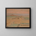 Paesaggio sacro - Walther Gamerith — quadro incorniciato alla parete