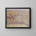 Paesaggio montano - Walther Gamerith — quadro incorniciato alla parete