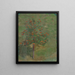 Albero da frutto - Walther Gamerith — quadro incorniciato alla parete