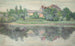 Château au bord du lac - Walther Gamerith — vista dell’opera