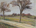 Sentiero con alberi e giardino - Walther Gamerith — vista dell’opera