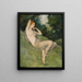 Nymphe del Glen - Warren B. Davis — quadro incorniciato alla parete