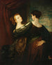 Le Sorelle - Washington Allston — vista dell’opera