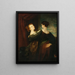 Le Sorelle - Washington Allston — quadro incorniciato alla parete