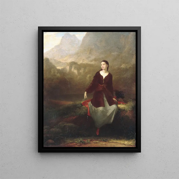 Washington Allston - The Spanish Girl in Reverie.webp