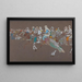 Cavalerie araba - Wassily Kandinsky — quadro incorniciato alla parete