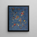 Blu di cielo - Wassily Kandinsky — quadro incorniciato alla parete