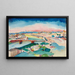 Vista di Mosca - Wassily Kandinsky — quadro incorniciato alla parete