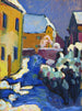 Cimitero e canonica di Kochel - Wassily Kandinsky — vista dell’opera