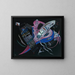 Concentrazione - Wassily Kandinsky — quadro incorniciato alla parete