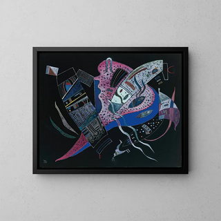 Concentrazione - Wassily Kandinsky — quadro incorniciato alla parete