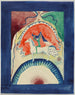 Conception della copertina dell'almanacco Le Cavalier Bleu - Wassily Kandinsky — vista dell’opera