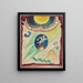 Conception della copertina dell'almanacco The Blue Rider III - Wassily Kandinsky — quadro incorniciato alla parete