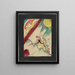 Conception della copertina dell'almanacco Le Cavalier Bleu IX - Wassily Kandinsky — quadro incorniciato alla parete