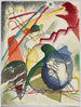 Progetto di immagine con una cornice bianca I - Wassily Kandinsky — vista dell’opera
