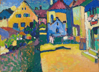 Allée verde a Murnau - Wassily Kandinsky — vista dell’opera