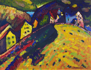 Case a Murnau - Wassily Kandinsky — vista dell’opera