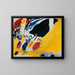 Impression III: concerto - Wassily Kandinsky — quadro incorniciato alla parete