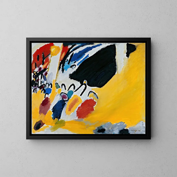 Impression III: concerto - Wassily Kandinsky — quadro incorniciato alla parete