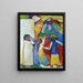 Improvisation 6 Africaine - Wassily Kandinsky — quadro incorniciato alla parete