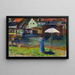 Kallmünz Gabriele Münter pittura I - Wassily Kandinsky — quadro incorniciato alla parete
